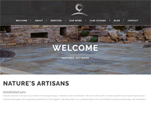 Tablet Screenshot of natures-artisans.com